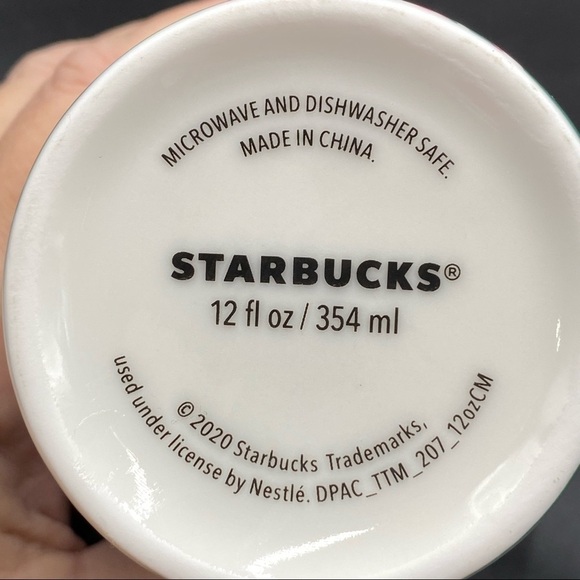 Starbucks 12oz Holiday Coffee Mug 2020 - Picture 6 of 6